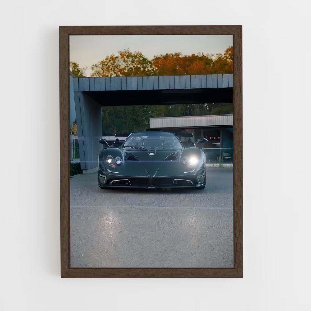 Poster Zonda Vitesse – affiche Pagani (vue 5)